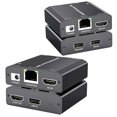 AVVA 4K HDMI KVM 150M 