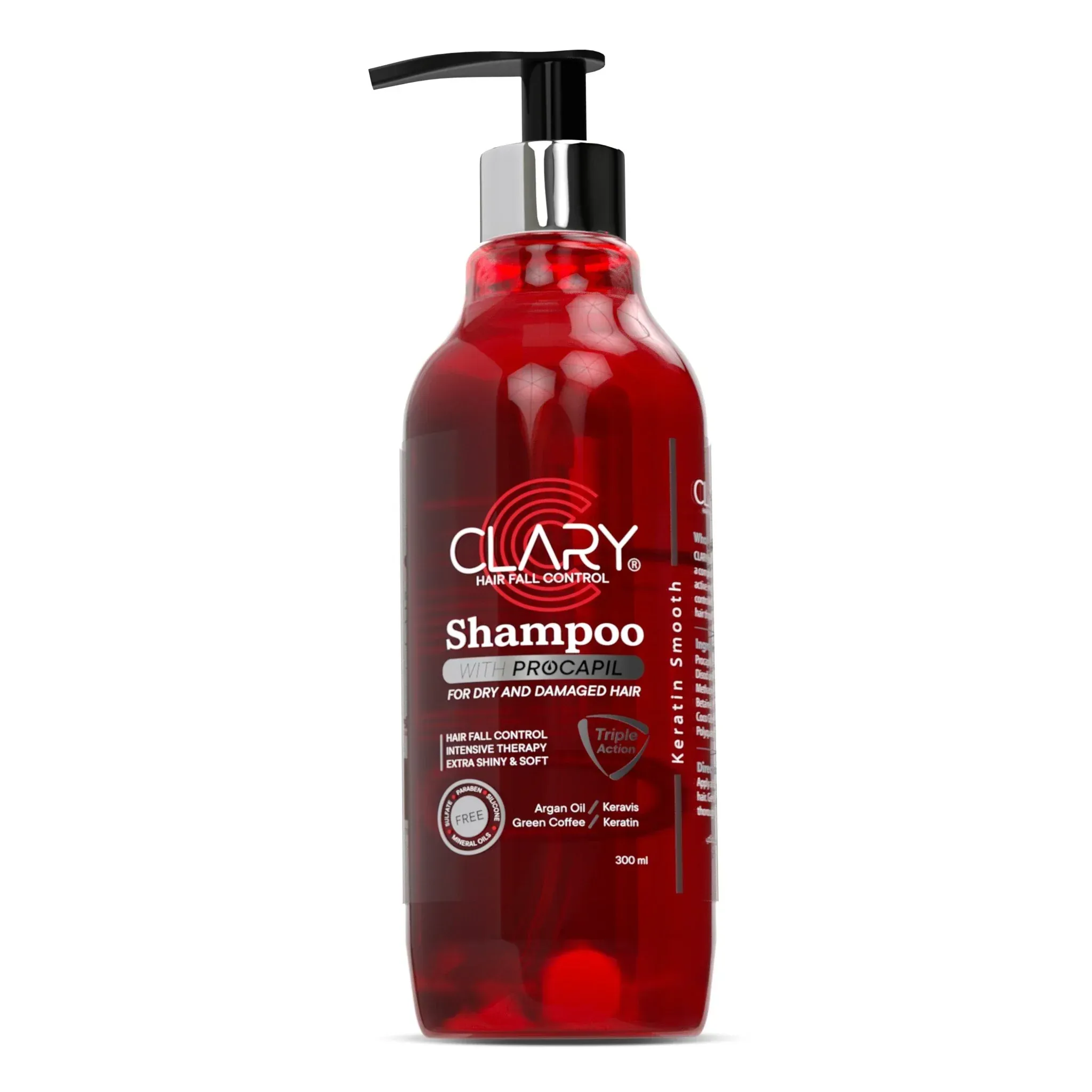 Clary Hair Fall Control Shampoo With Procapil 300ml