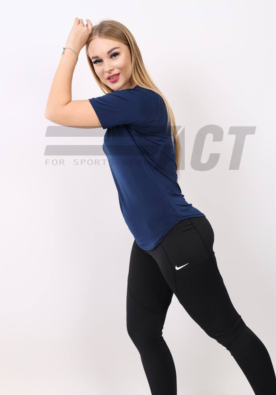 تيشيرت رياضي حريمي نص كم | Women's Sports T-Shirt