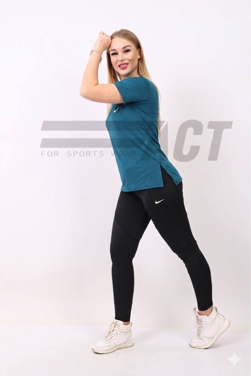تيشيرت رياضي حريمي مفتوح من الجنب | Women's Sports T-Shirt