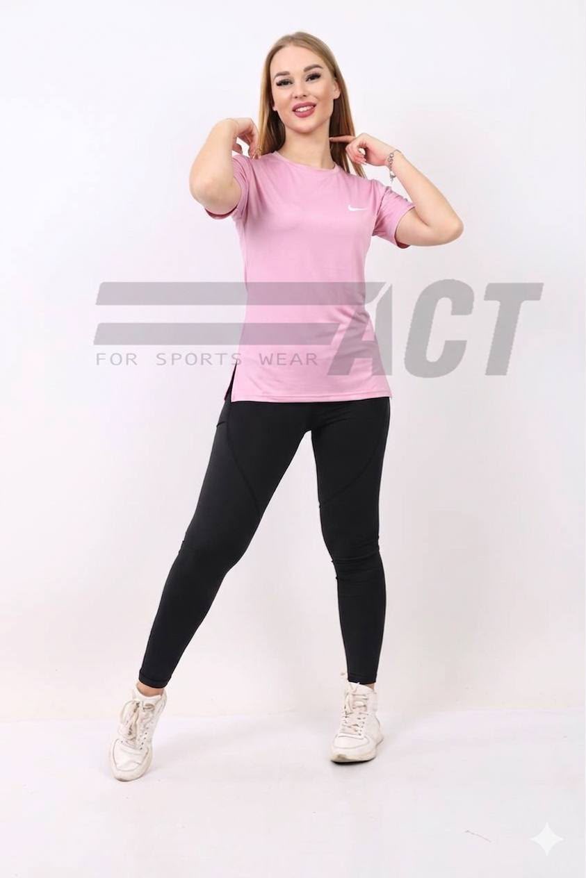 تيشيرت رياضي حريمي مفتوح من الجنب | Women's Sports T-Shirt
