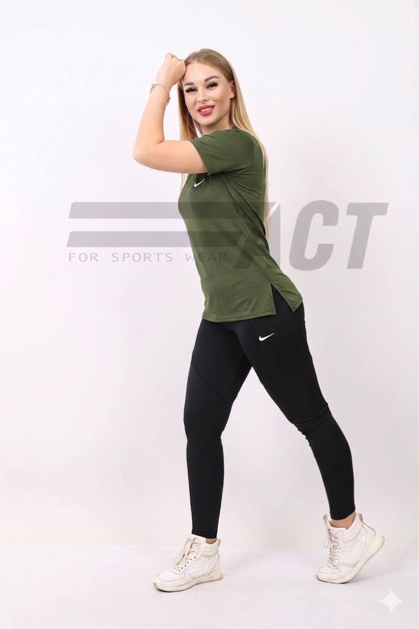 تيشيرت رياضي حريمي مفتوح من الجنب | Women's Sports T-Shirt