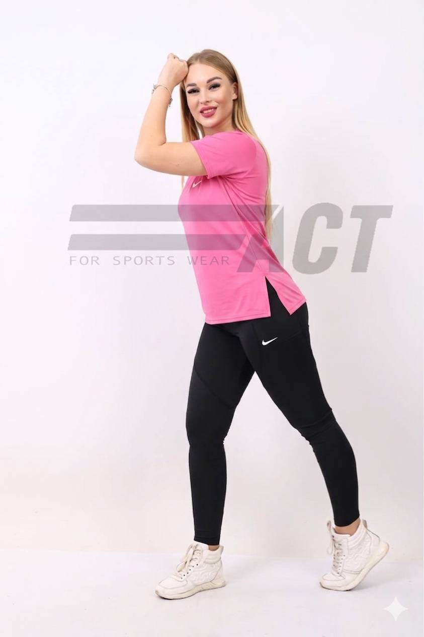 تيشيرت رياضي حريمي مفتوح من الجنب | Women's Sports T-Shirt