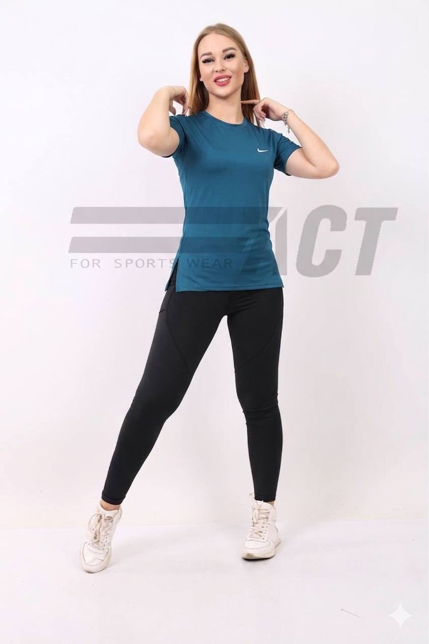 تيشيرت رياضي حريمي مفتوح من الجنب | Women's Sports T-Shirt