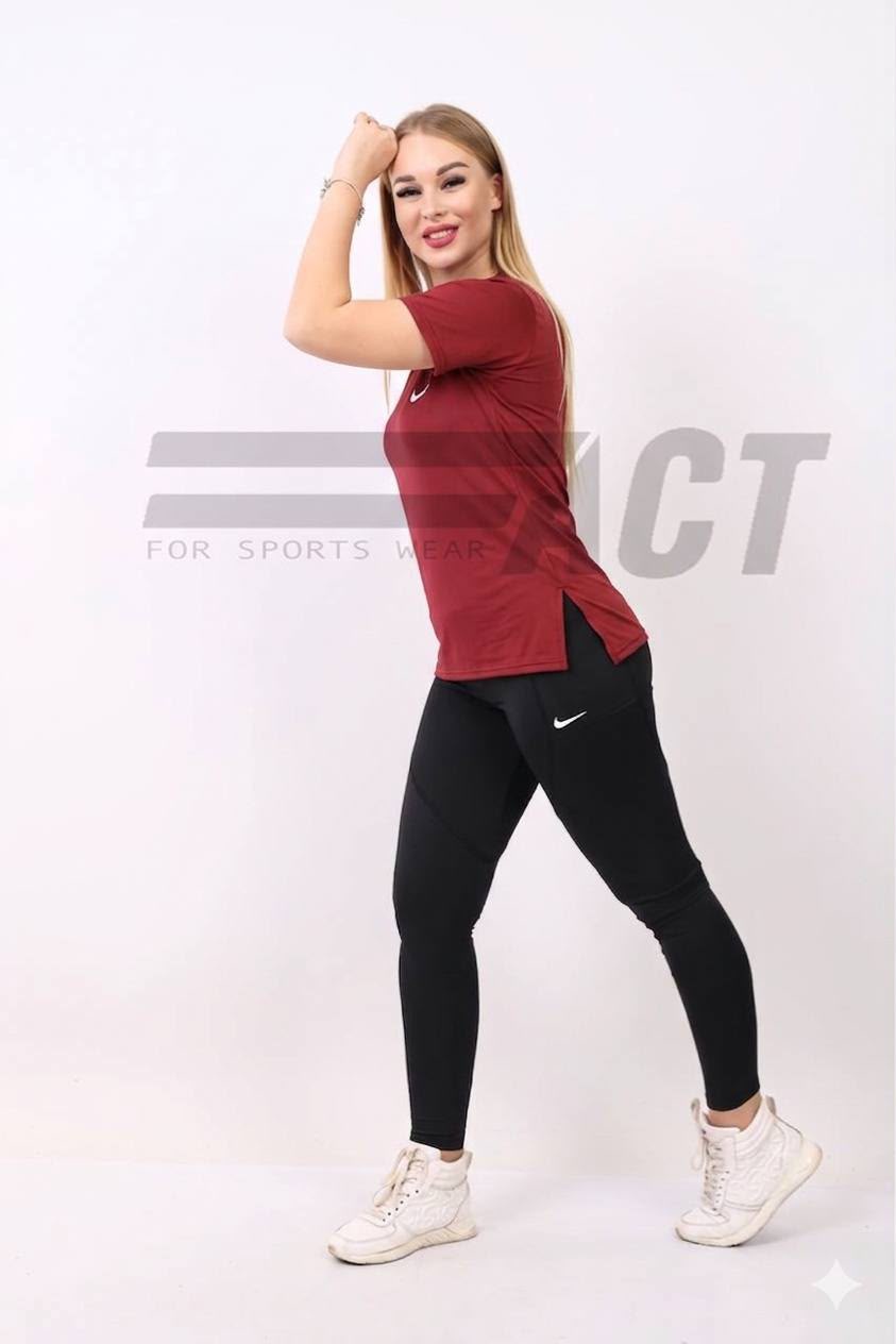 تيشيرت رياضي حريمي مفتوح من الجنب | Women's Sports T-Shirt