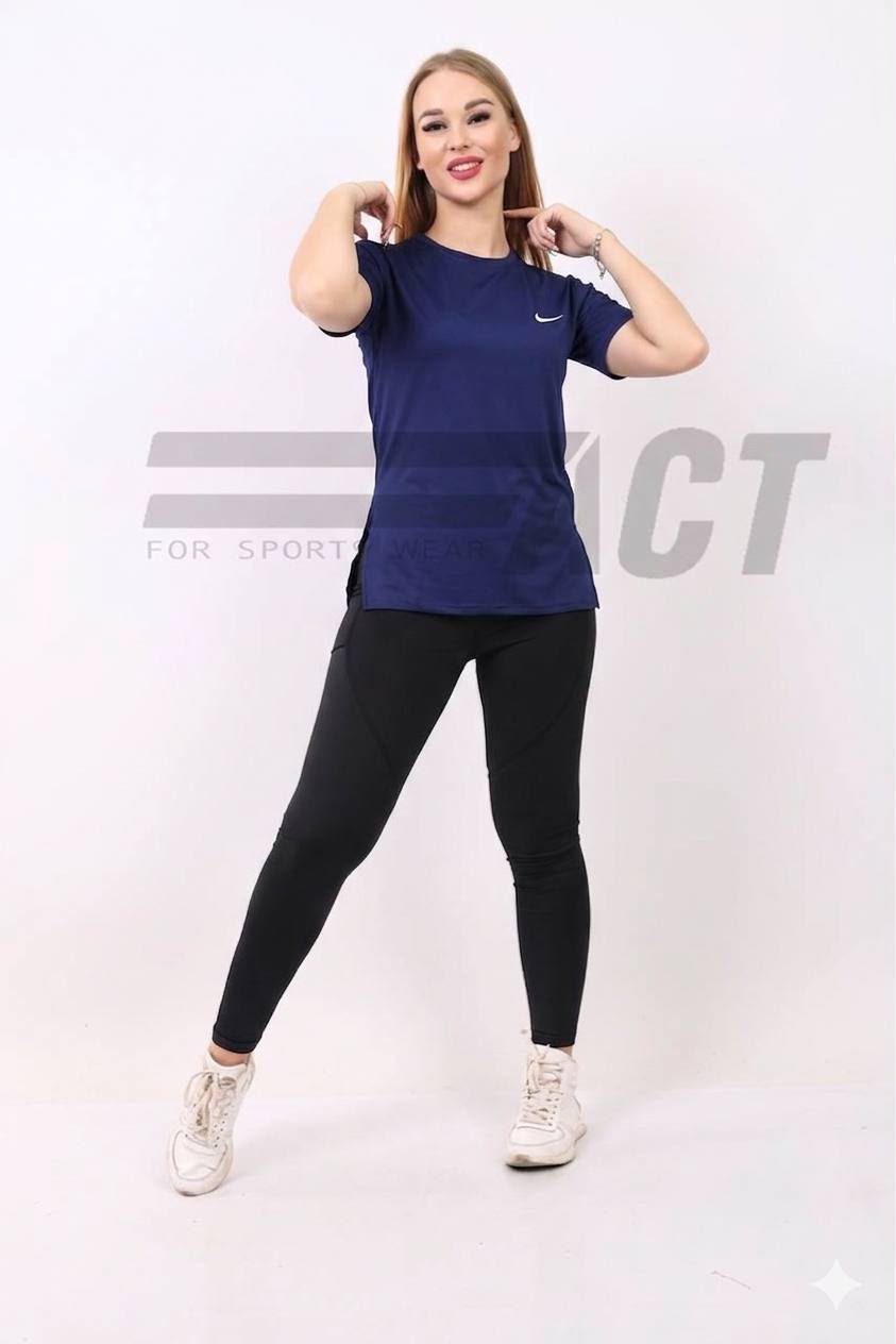تيشيرت رياضي حريمي مفتوح من الجنب | Women's Sports T-Shirt