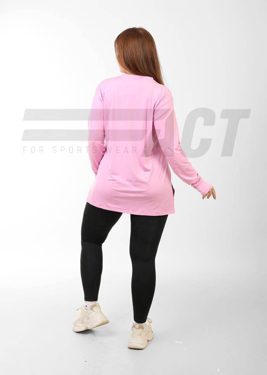 تيشيرت رياضي حريمي أوفر سايز | Women's Oversize Sports Top