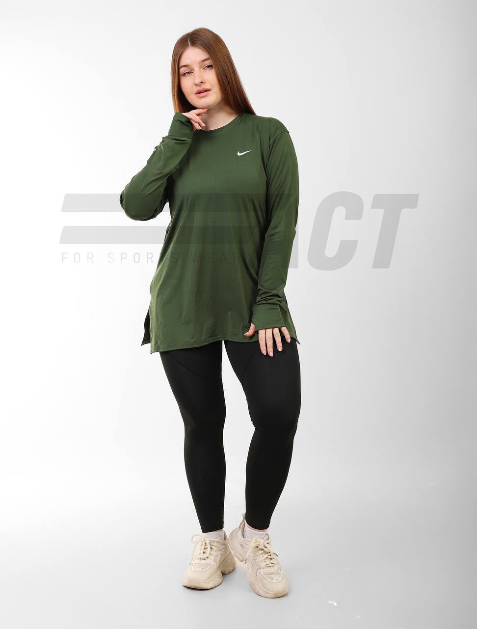تيشيرت رياضي حريمي أوفر سايز | Women's Oversize Sports Top