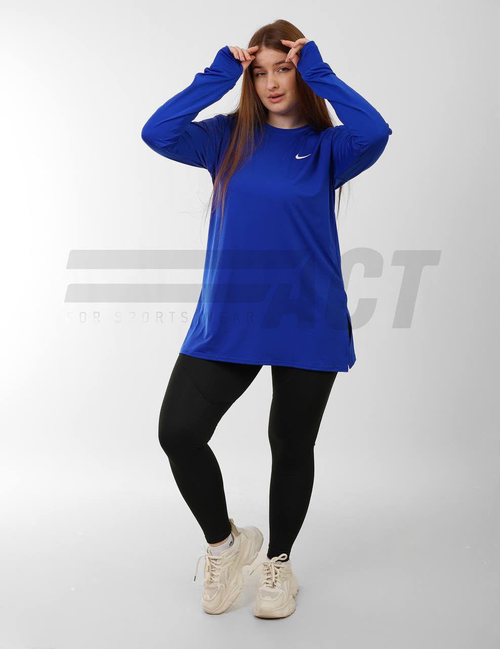 تيشيرت رياضي حريمي أوفر سايز | Women's Oversize Sports Top