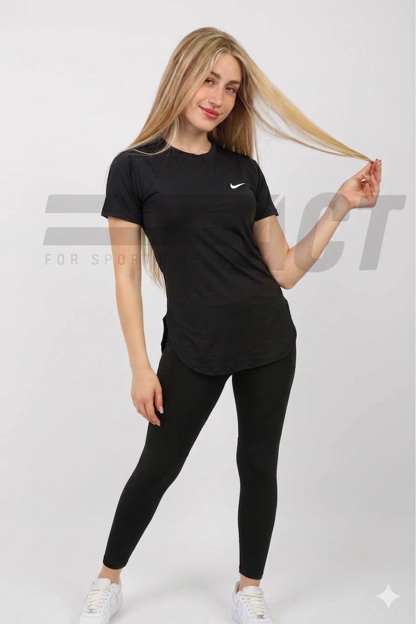 تيشيرت رياضي حريمي نص كم مفتوح من الخلف | Women's Open Back Short Sleeve Sports Top
