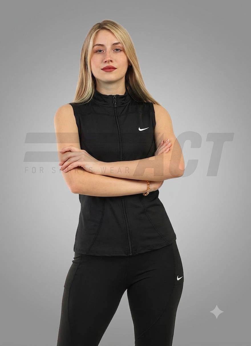 كت رياضي حريمي سوستة كاملة | Women's Full Zip Sports Vest