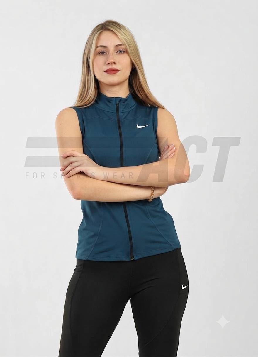 كت رياضي حريمي سوستة كاملة | Women's Full Zip Sports Vest
