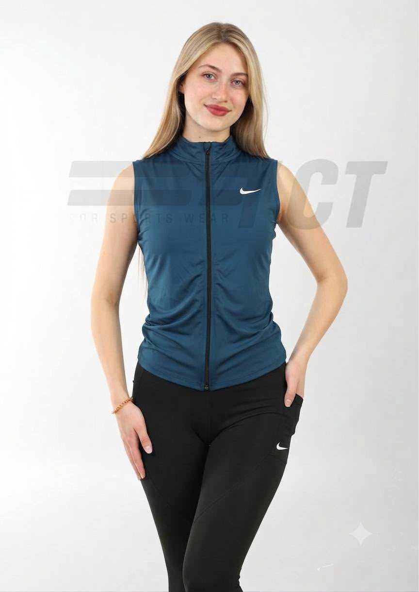 كت رياضي حريمي سوستة كاملة | Women's Full Zip Sports Vest