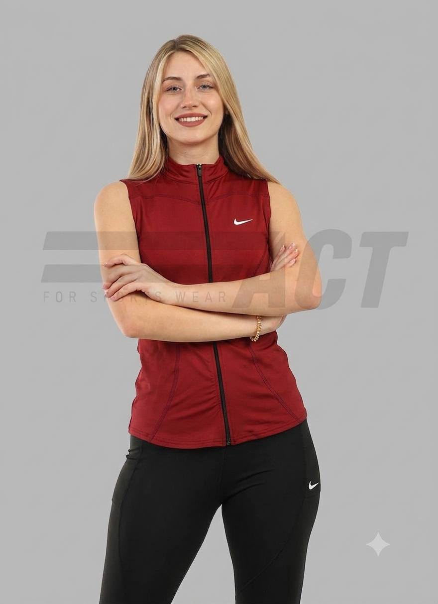 كت رياضي حريمي سوستة كاملة | Women's Full Zip Sports Vest