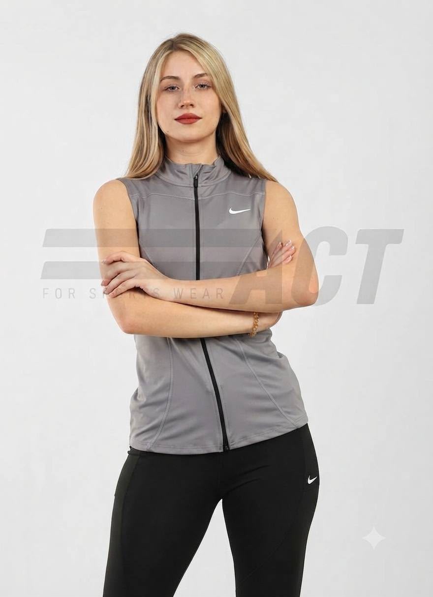 كت رياضي حريمي سوستة كاملة | Women's Full Zip Sports Vest