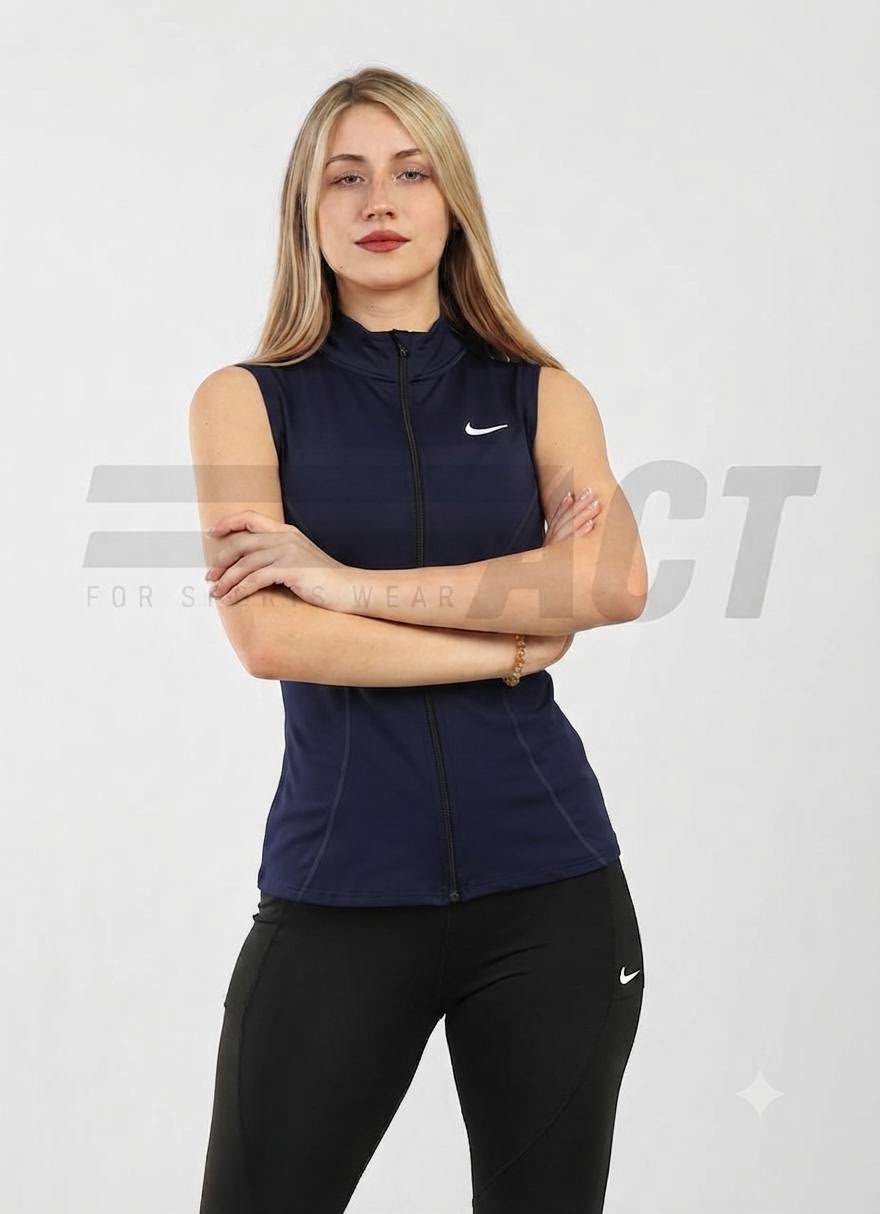 كت رياضي حريمي سوستة كاملة | Women's Full Zip Sports Vest