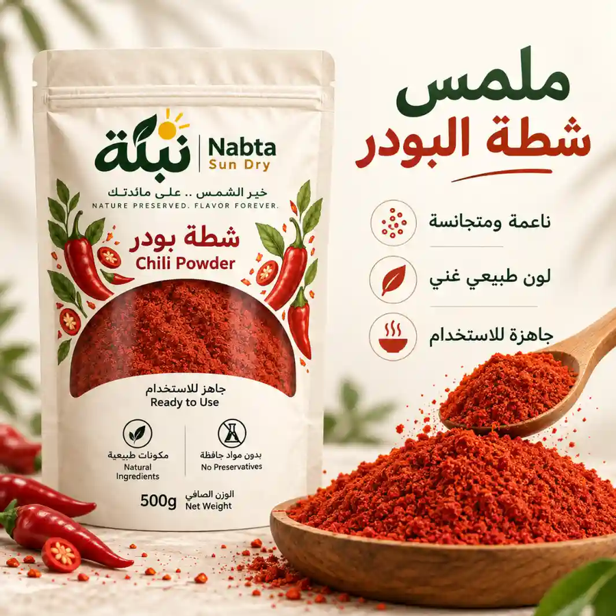 شطة بودر حارة