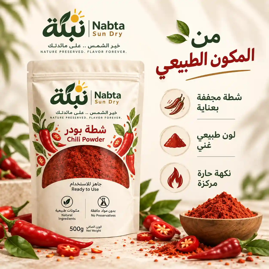 شطة بودر حارة