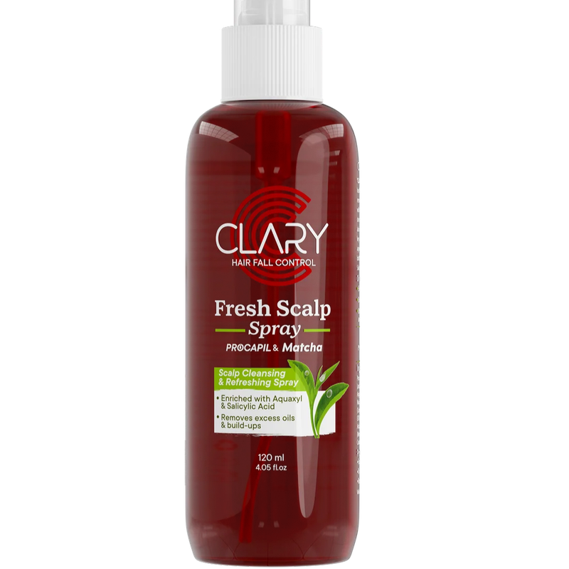Clary Hair Fall Control Fresh Scalp Spray Procapil & Matcha 120ml