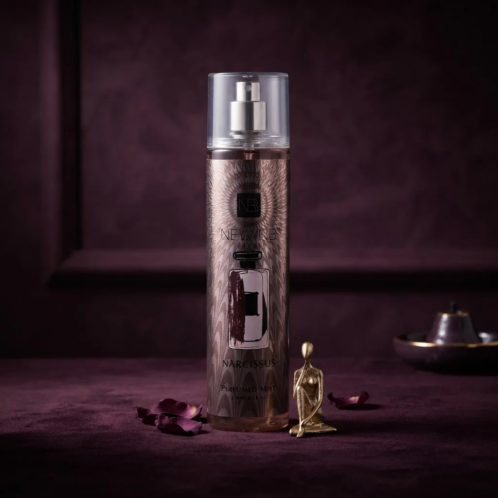 معطر جسم نيوتن بي نارسيسوس الفاخر - 250 مل | متجر إطلالة - NEW NB Narcissus Perfumed Mist - 250ml | ETLALA Boutique