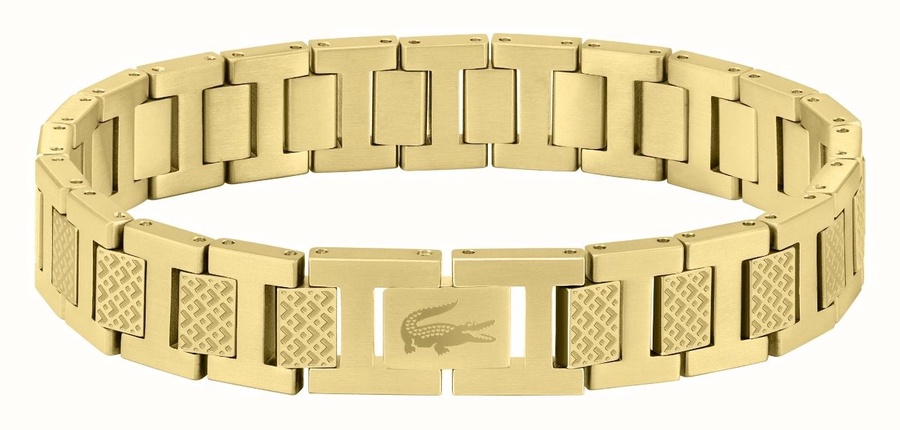 Lacoste METROPOLE (Magnetic) Gold Tone Stainless Steel Bracelet 2040120