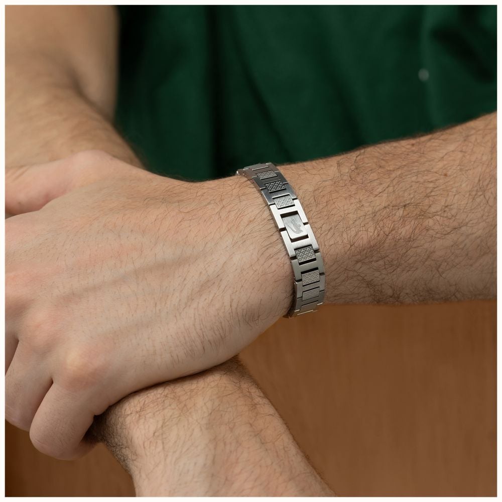 Lacoste METROPOLE (Magnetic) Stainless Steel Bracelet 2040117