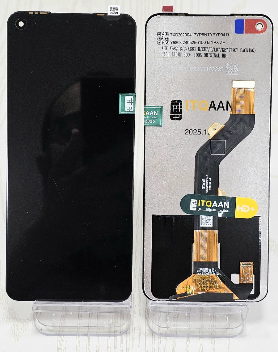 شاشة هواتف إنفنكس هوت 10 وتكنو كامون 15 - Infinix Hot 10 / Tecno Camon 15