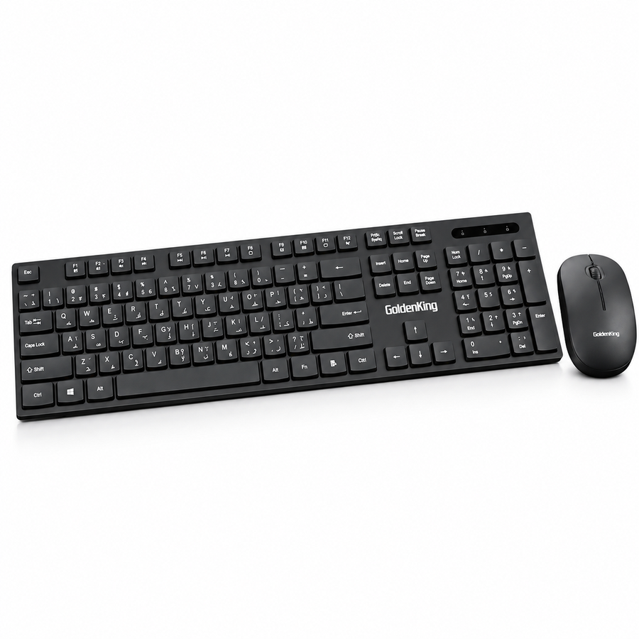 Golden king wireless keyboard & Mouse GK-100