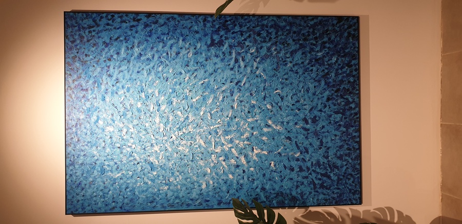 برواز خشب ام دى اف متعدد الالوان - 120*180 سم