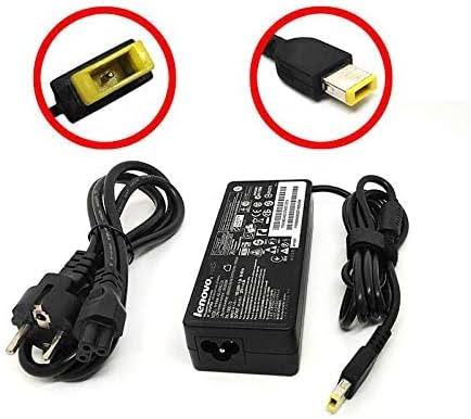 شاحن لابتوب لينوفو Lenovo 90W – 20V 4.5A – Slim Tip شبيه USB بسن إبرة + كابل باور
