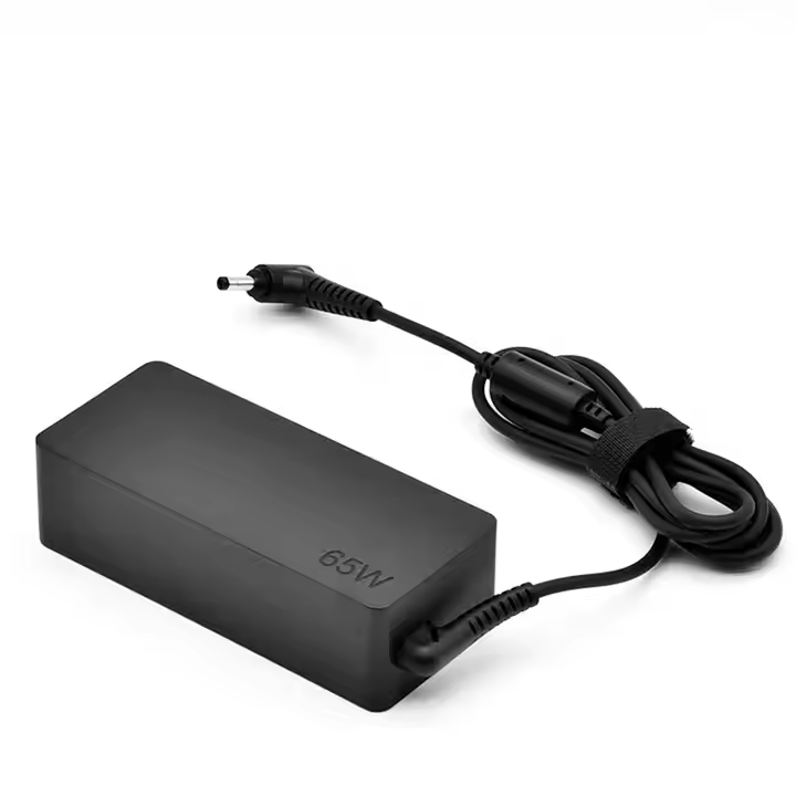 شاحن لابتوب Lenovo IdeaPad 65W / 20V 3.25A / 4.0×1.7mm + كابل الباور 