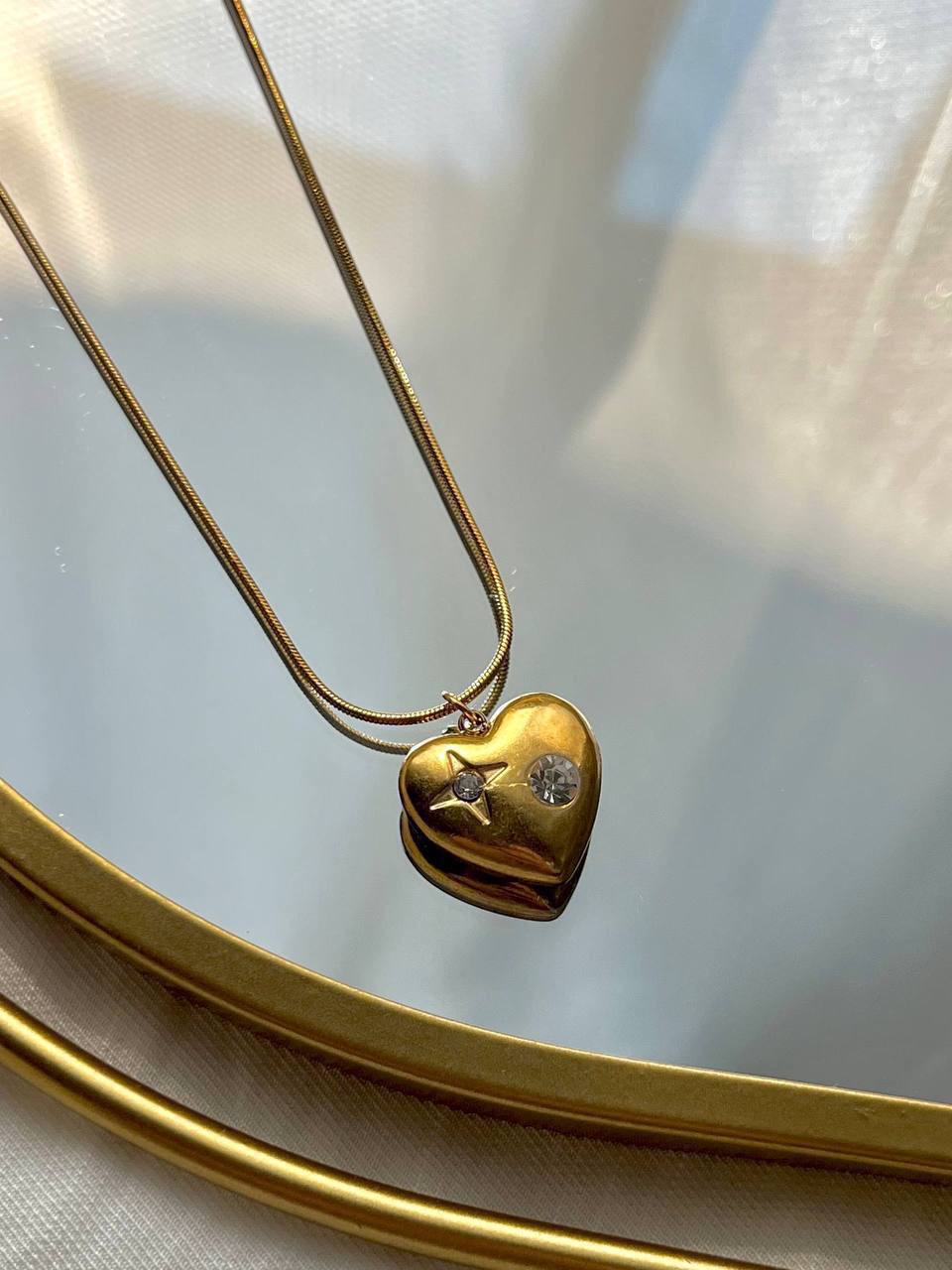 Gold Heart Necklace