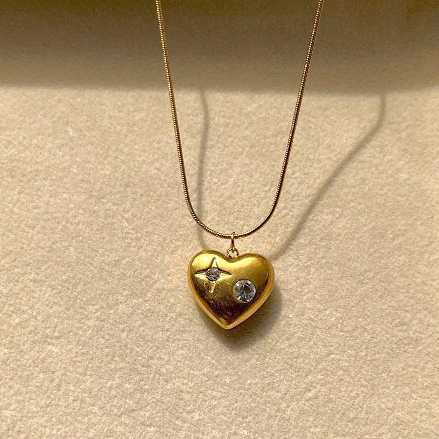 Gold Heart Necklace