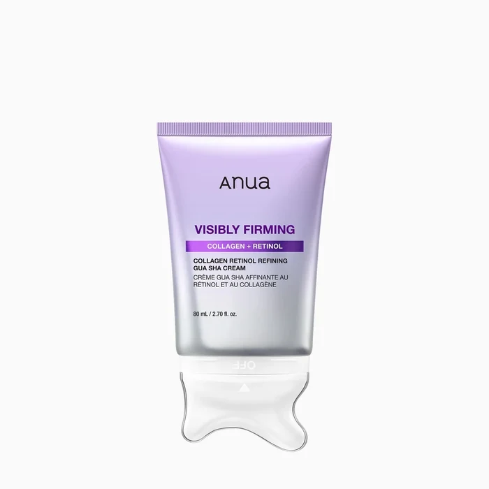 anua collagen + retinol refining gua sha cream 80ml