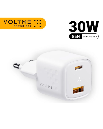 Voltme Revo 30 Duo 30W Fast Charger & Type-C Cable Kit