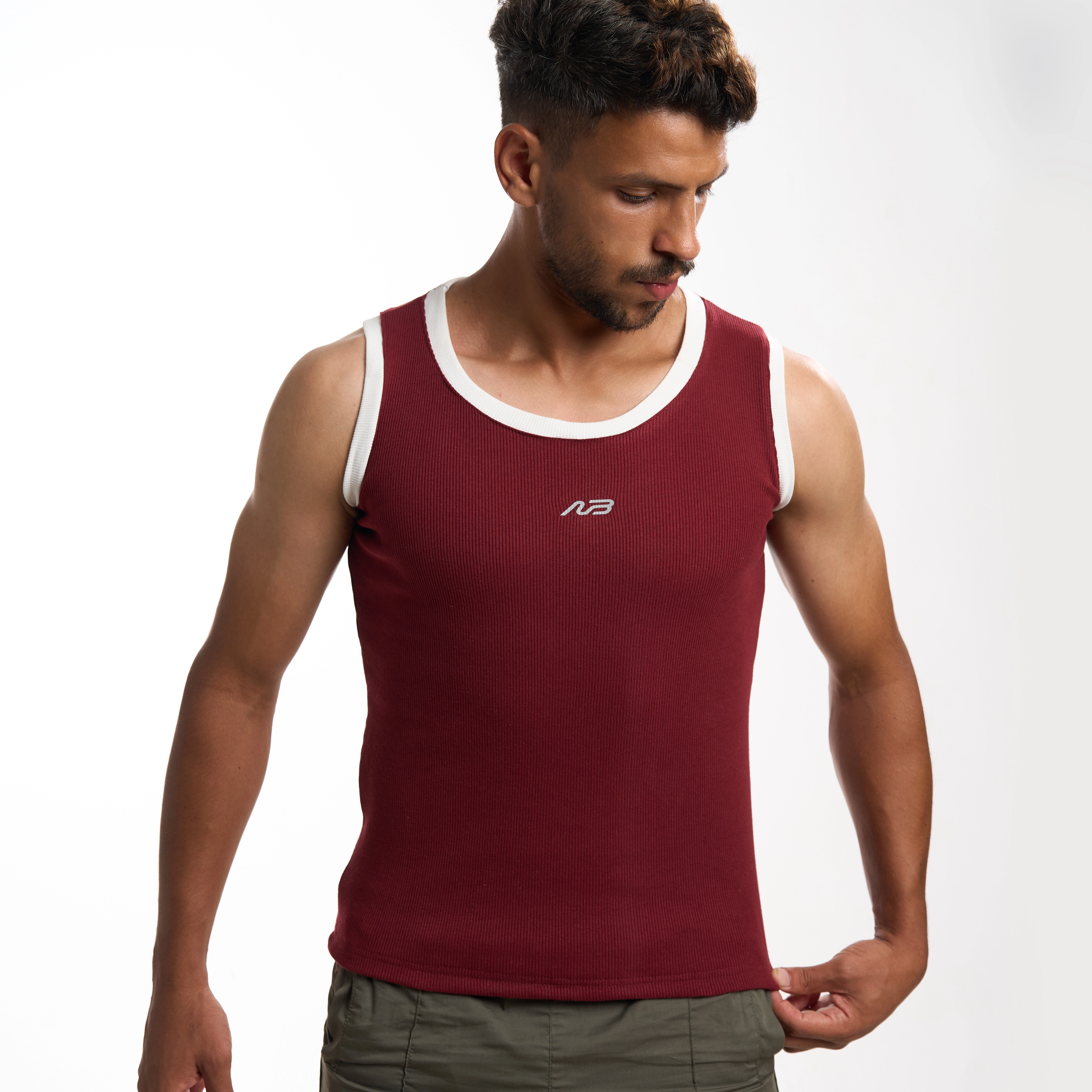 Men’s Ribbed Essential Tank Top