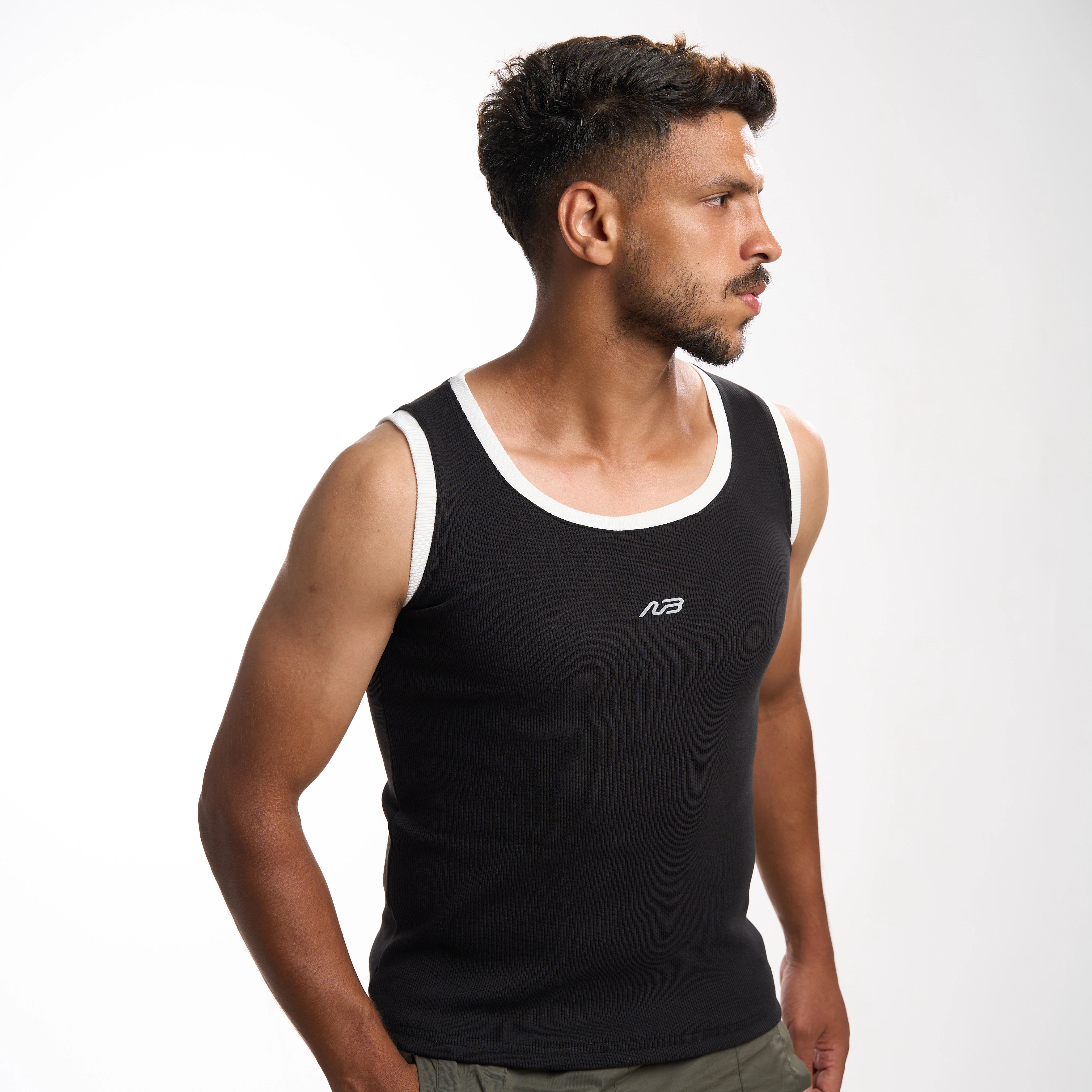 Men’s Ribbed Essential Tank Top