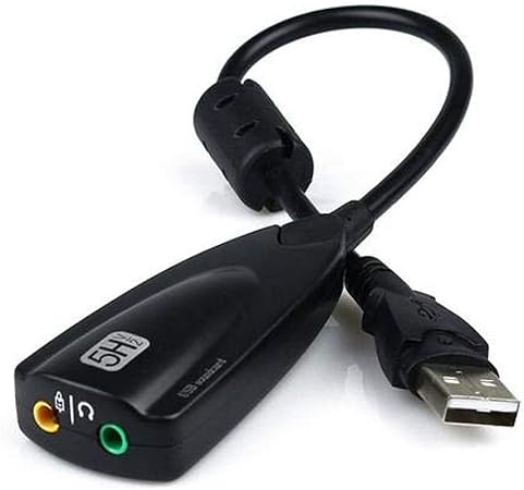 كارت صوت Steel Sound High Quality 5Hv2 USB2.0 Virtual 7.1