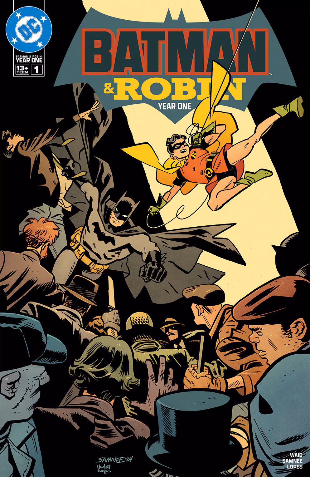 Batman and Robin: Year One (2024) cover