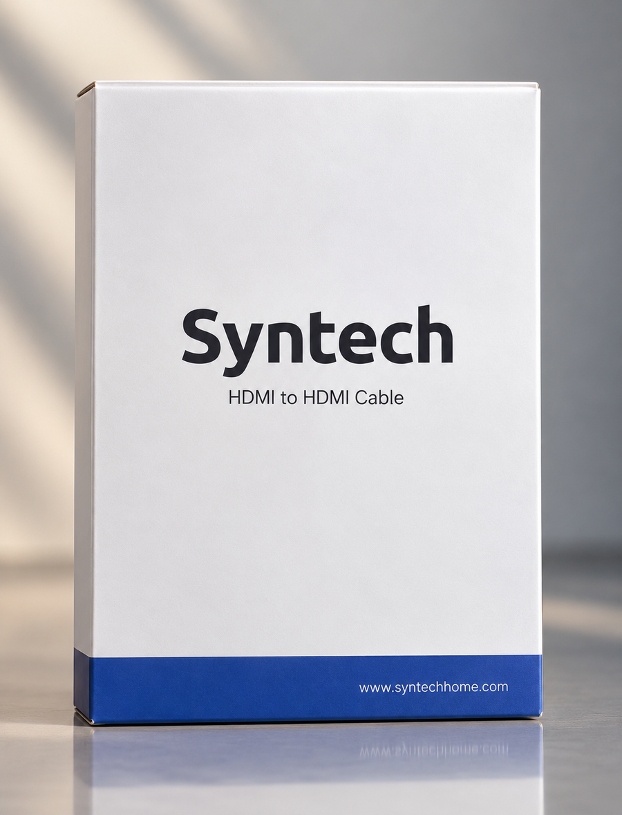 Syntech 4K HDMI Cable 1.8m, 6ft (2-Pack) High Speed 18Gbps HDMI(2.0-2.1) Cable, 4K@60Hz 
