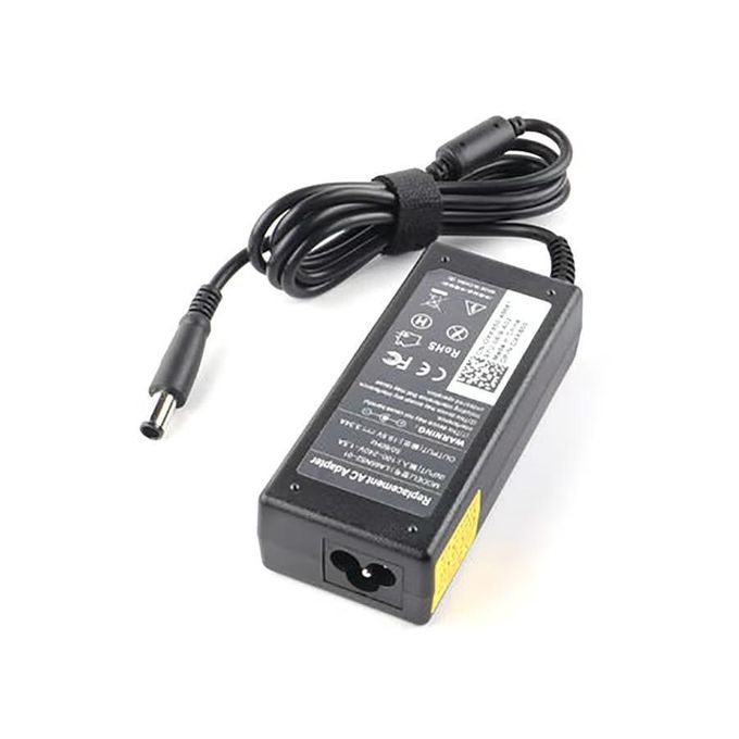 شاحن لابتوب ديل Dell 90W – 19.5V 4.62A – سوكت ديل الكبير 7.4×5.0 مم + كابل باور