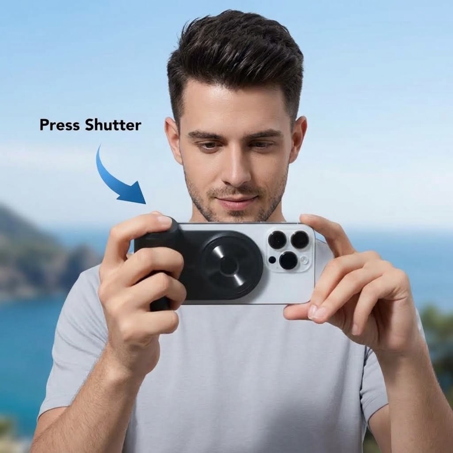 مقبض تصوير مغناطيسي + باور بنك Veger Snapcam 5000mAh