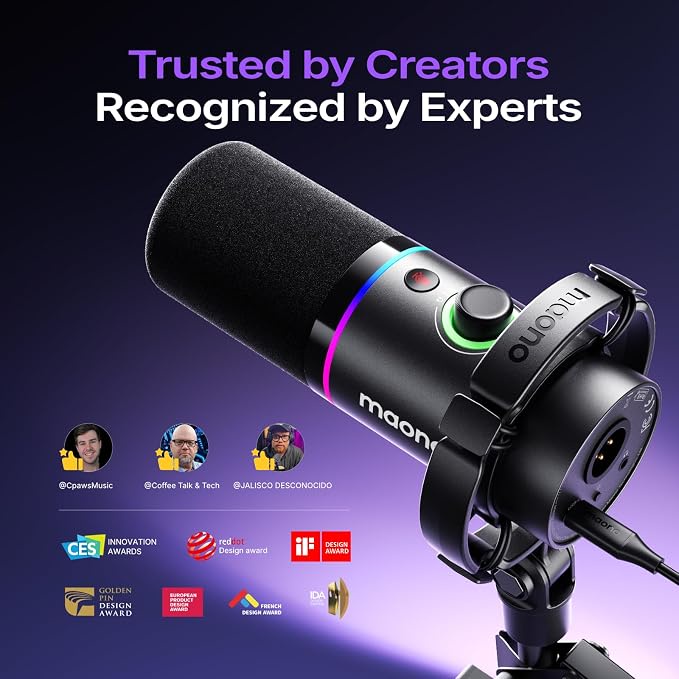 Maono PD200X Dual-Mode Dynamic Microphone