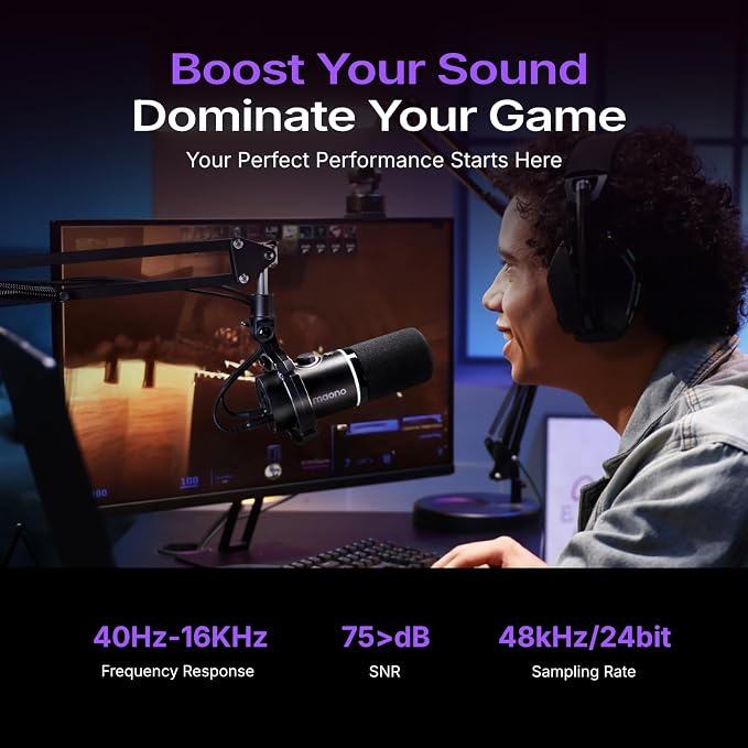 Maono PD200X Dual-Mode Dynamic Microphone