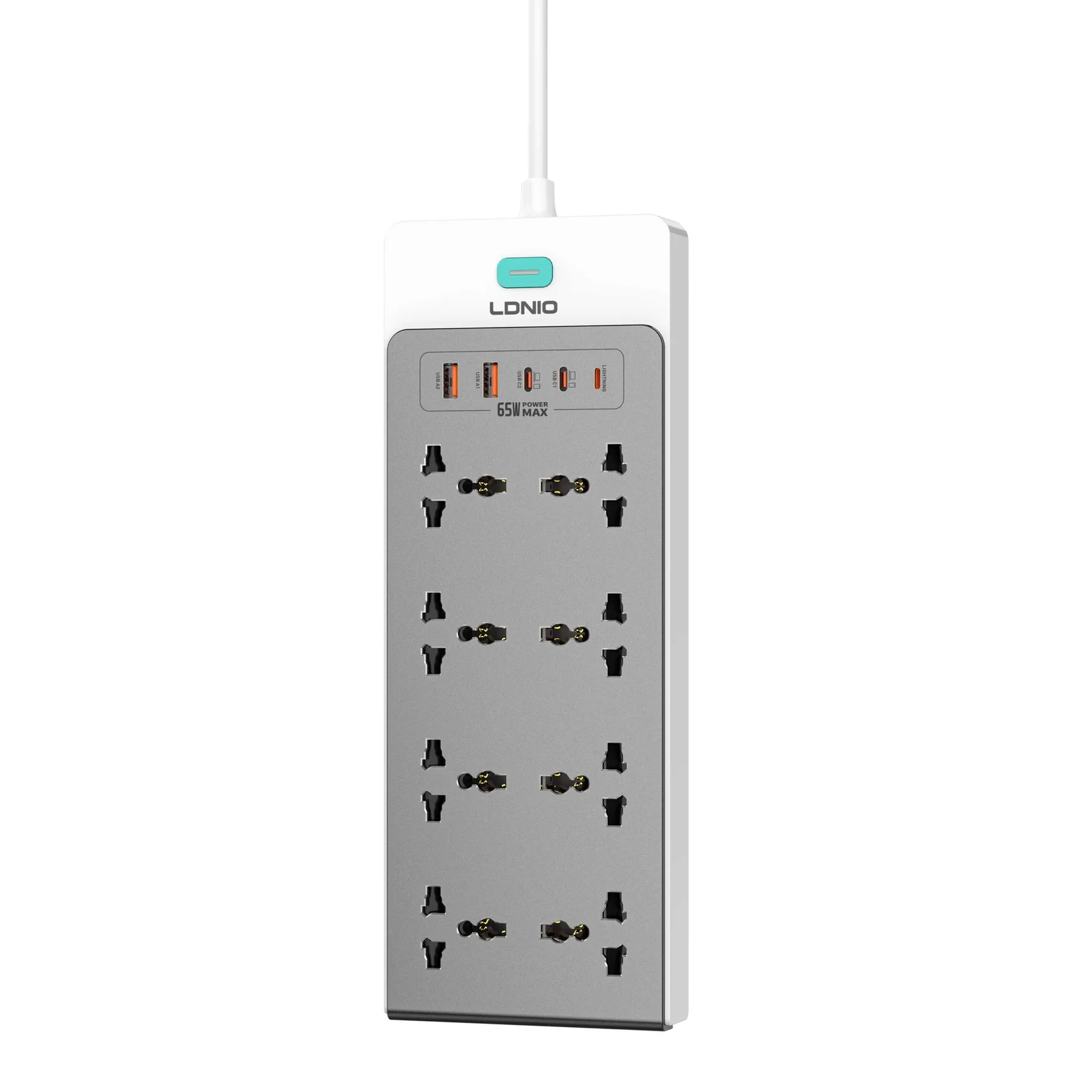 لدنيو مشترك SC4 طاقة متعدد الوظائف 13 في 1 مع 8 منافذ تيار متردد منفذي USB-C، ومنفذي USB-A