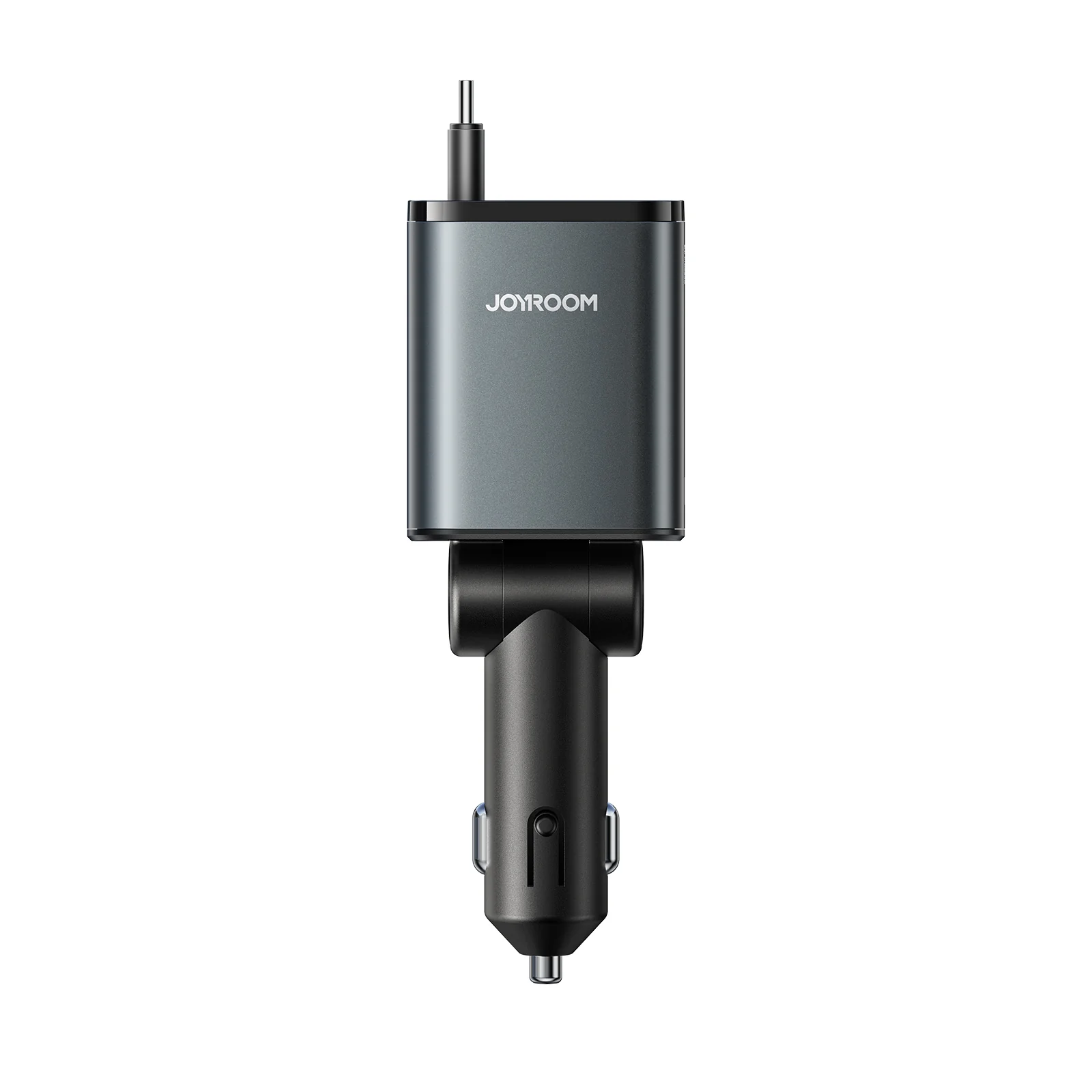 شاحن سيارة جوي روم 60 وات 3 في 1 قابل للسحب -JOYROOM CAR CHARGER JR-CCL07 60W 3IN1