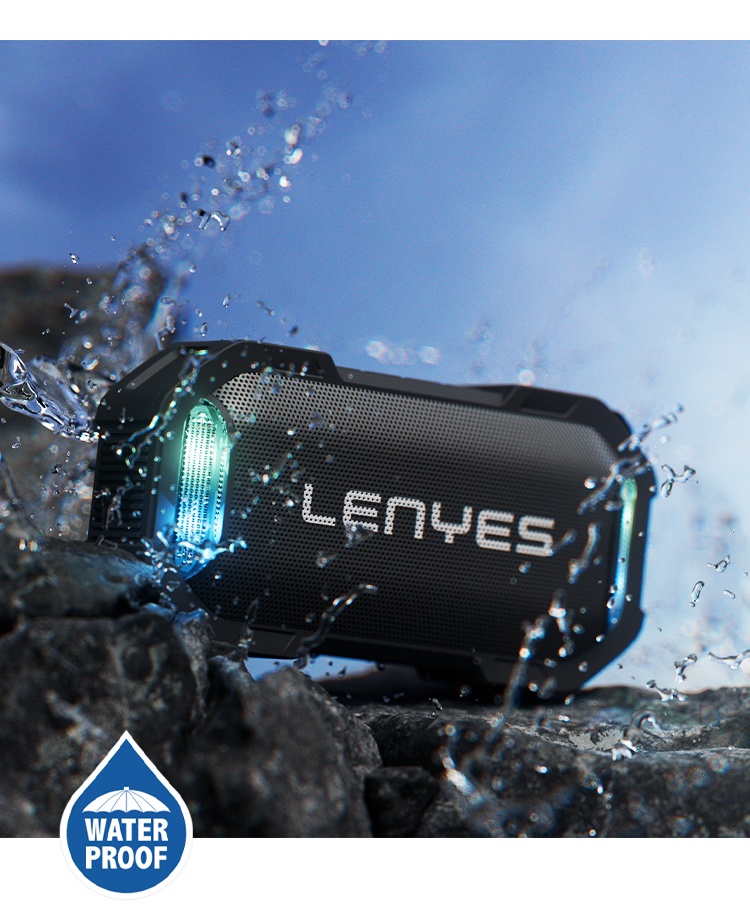 لينيس ماجلو وايرلس بلوتوث سبيكر  -LENYES MAGGLOW Wireless Bluetooth SPEAKER S233