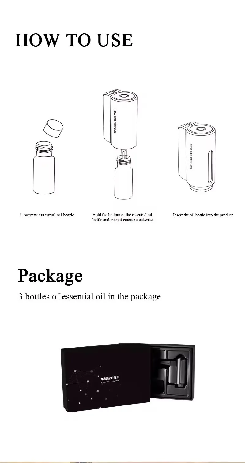 Car Air Vent Aroma Diffuser-KN1