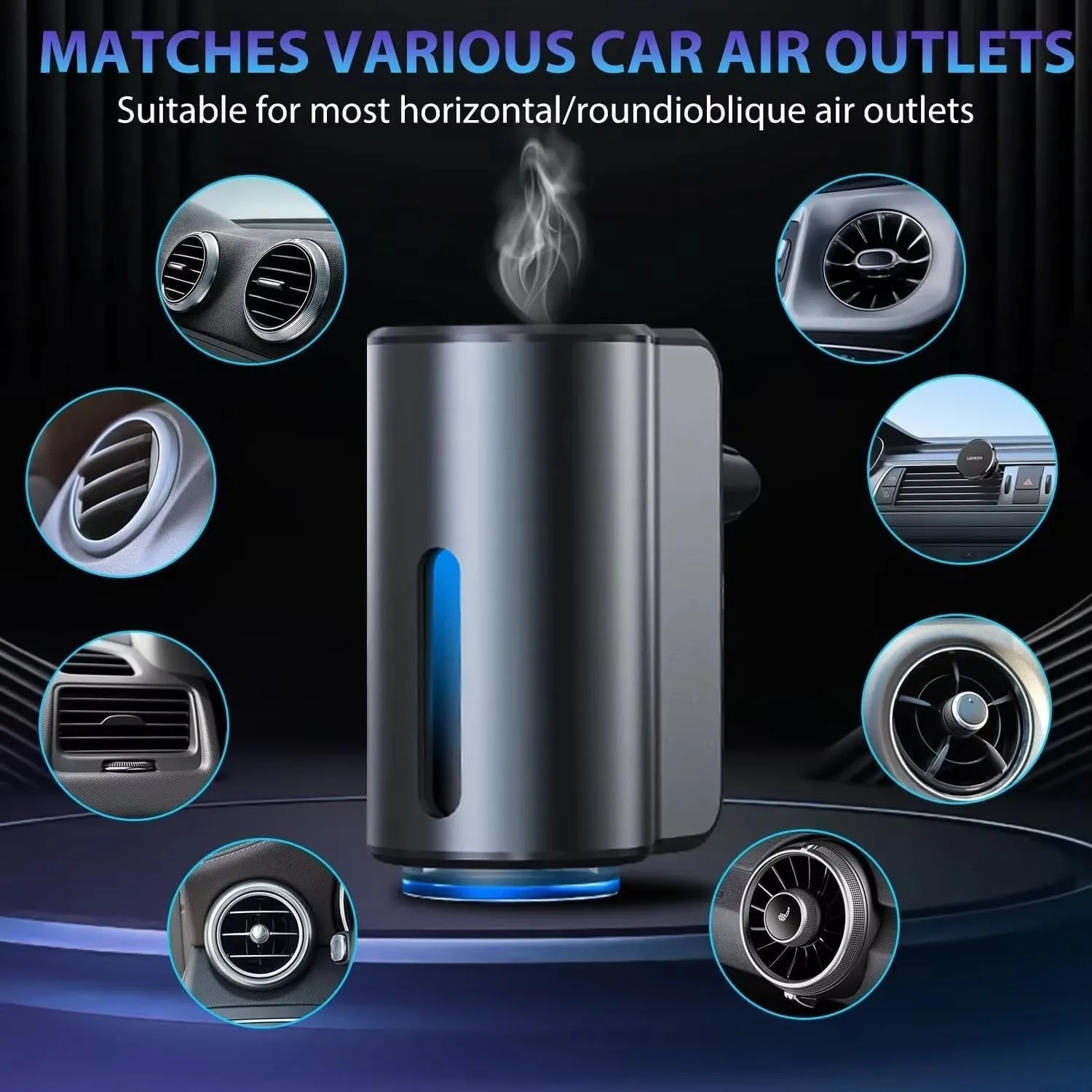Car Air Vent Aroma Diffuser-KN1