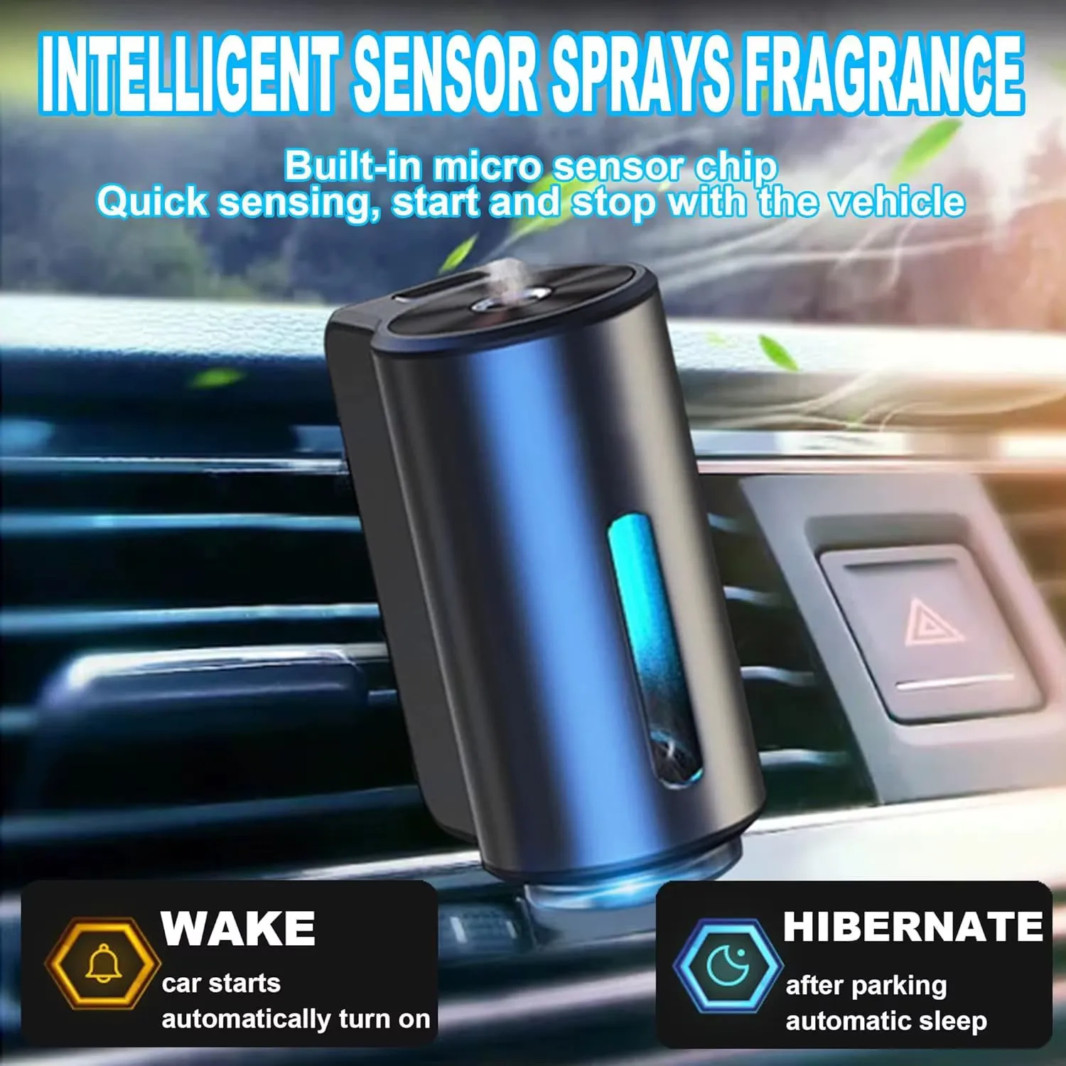 Car Air Vent Aroma Diffuser-KN1
